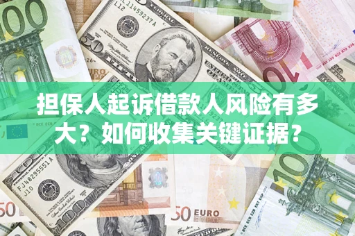 武汉担保人起诉借款人风险有多大？如何收集关键证据？
