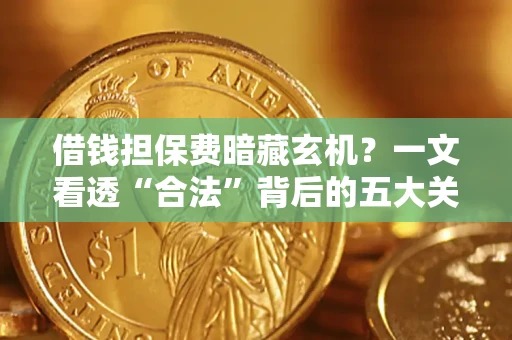 武汉借钱担保费暗藏玄机？一文看透“合法”背后的五大关键陷阱