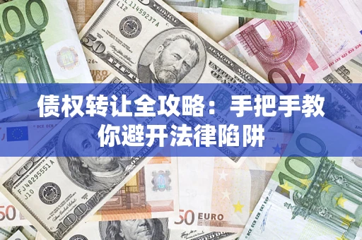 武汉债权转让全攻略：手把手教你避开法律陷阱