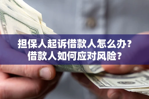 武汉担保人起诉借款人怎么办？借款人如何应对风险？
