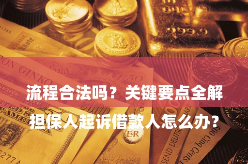 武汉

担保人起诉借款人怎么办？流程合法吗？关键要点全解析