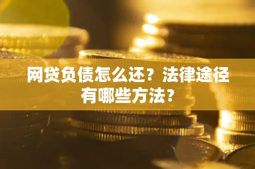武汉网贷负债怎么还？法律途径有哪些方法？